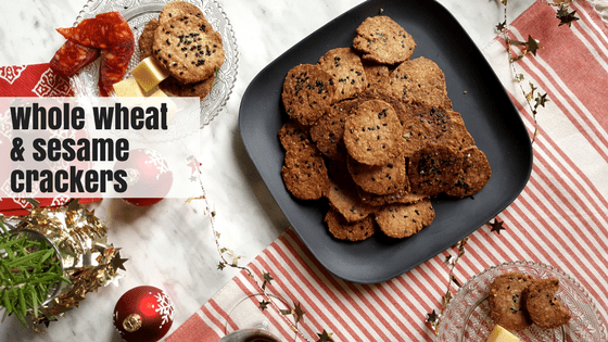 Whole wheat crackers